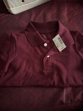 The Children's Place Burgundy Polo Shirt